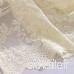 CRITY CURTAIN Cire Tour de lit gaufré texturé pour Salle de Bain Hydrofuge - B07P4MGKMP